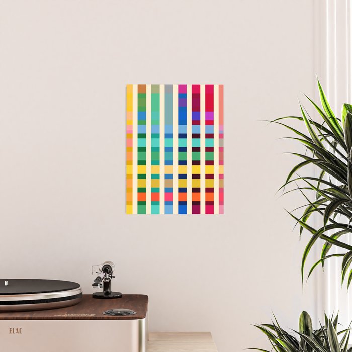 Futuristic Cyber Rainbow Crossing Poster Gallery Image 2