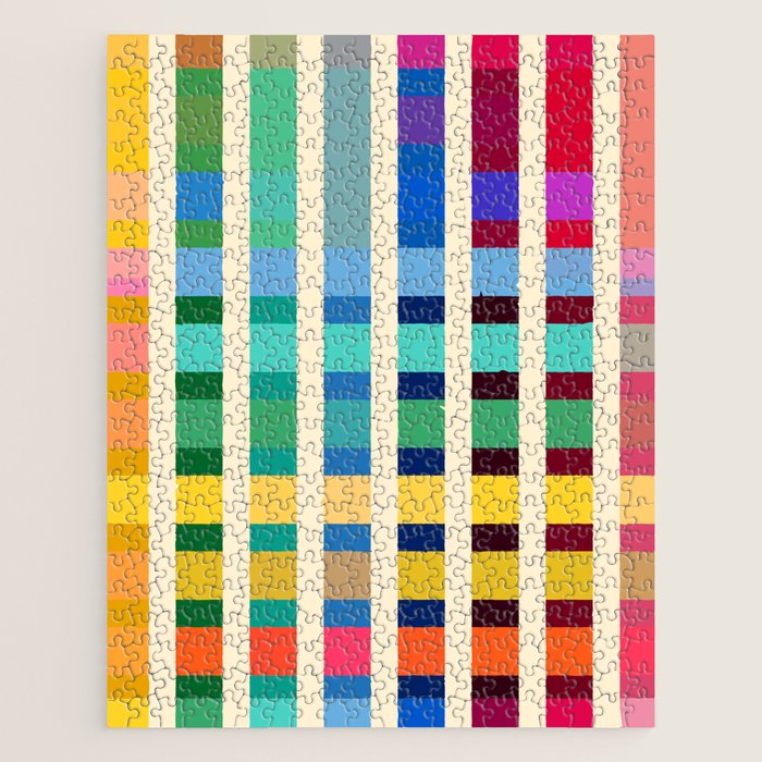 Futuristic Cyber Rainbow Crossing Jigsaw Puzzle Gallery Image 1