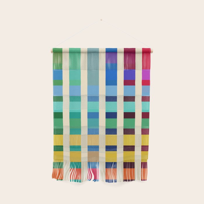 Futuristic Cyber Rainbow Crossing Wall Hanging Gallery Image 1