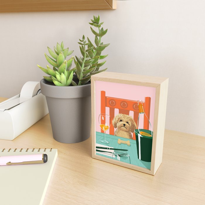 Brunch with Bailey Mini Art Print Gallery Image 2