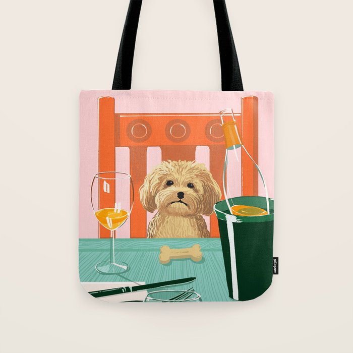 Brunch with Bailey Tote Bag Gallery Image 1