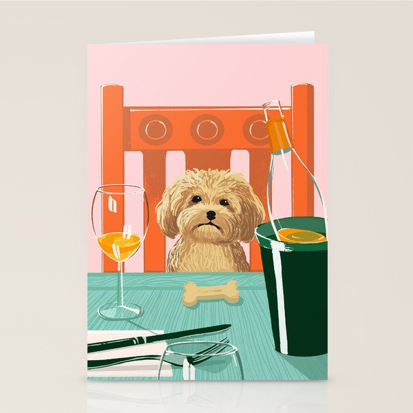 Brunch with Bailey Stationery Card Gallery Image 2