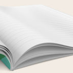 Christmas Diamond Plaid Green Pattern Notebook Gallery Image 2