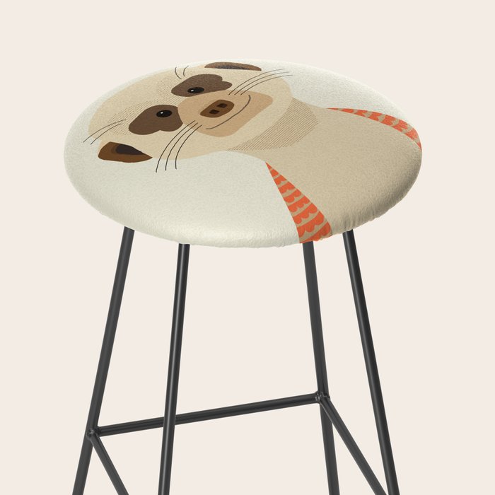 Whimsical Meerkats Stool Gallery Image 2