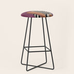 Stripes in Stillness Stool Gallery Image 1