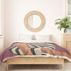 Stripes in Stillness Duvet Cover Gallery Image 3