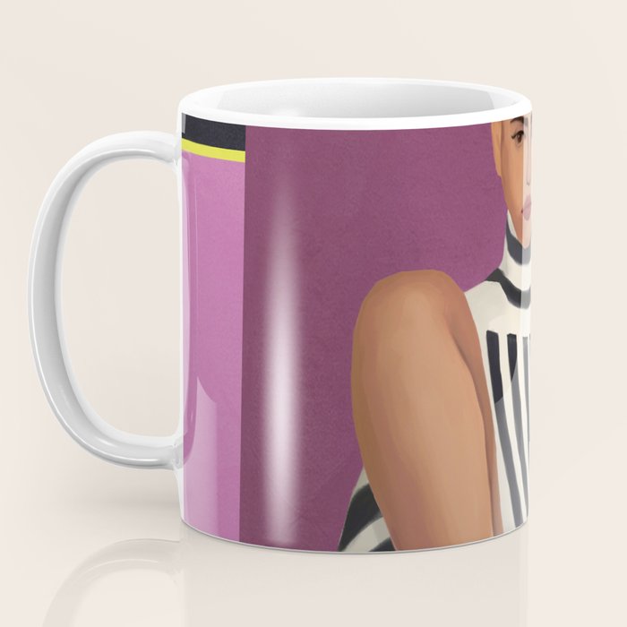 Stripes in Stillness Coffee Mug Gallery Image 3