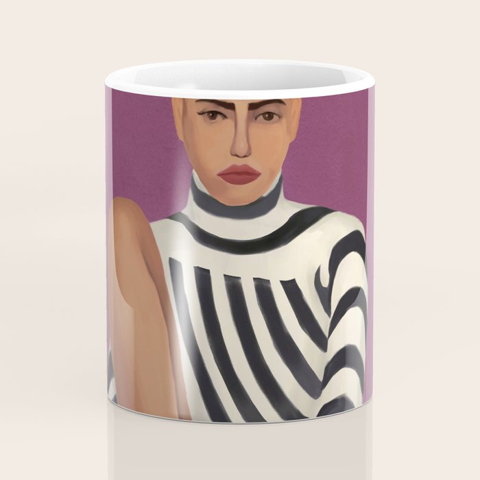 Stripes in Stillness Coffee Mug Gallery Image 4