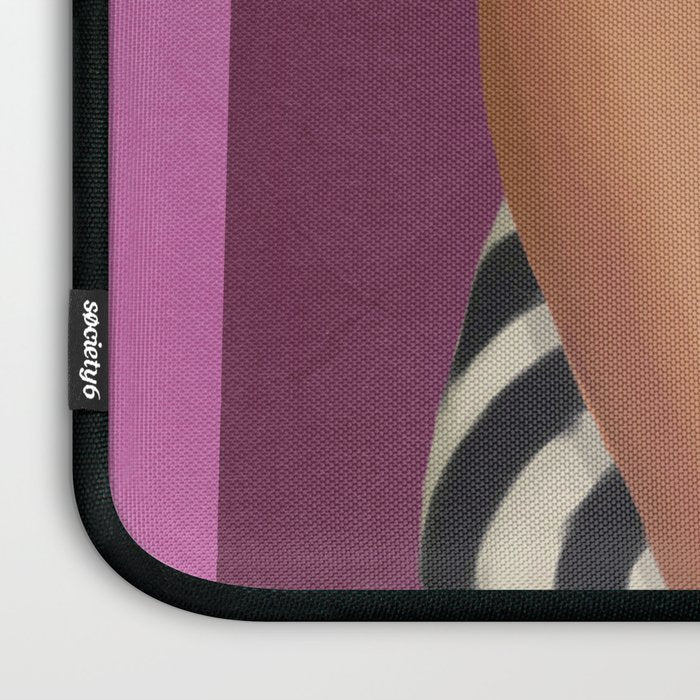 Stripes in Stillness Laptop Sleeve Gallery Image 3