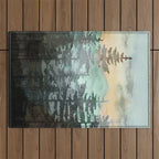 Pine Trees Outdoor Rug Gallery Image 1