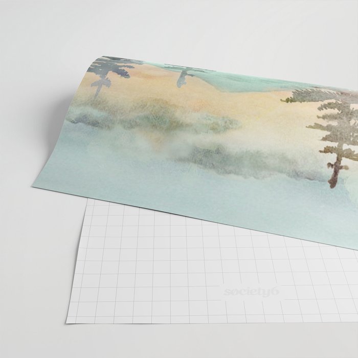 Pine Trees Wrapping Paper Gallery Image 2