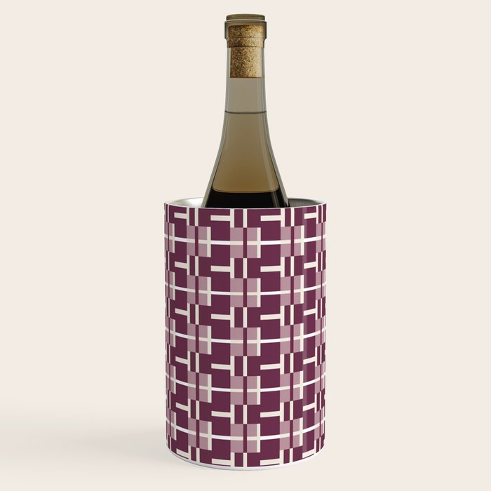 Vintage Geometric Harmony Wine Chiller Gallery Image 1