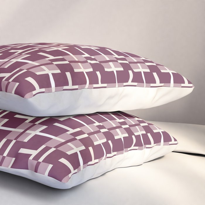 Vintage Geometric Harmony Pillow Sham Gallery Image 3