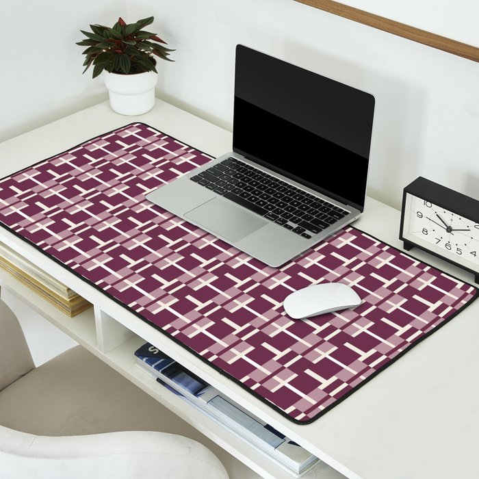 Vintage Geometric Harmony Desk Mat Gallery Image 2