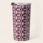 Vintage Geometric Harmony Travel Mug Gallery Image 3