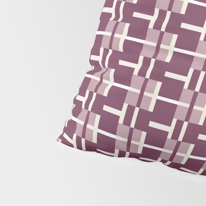 Vintage Geometric Harmony Pillow Sham Gallery Image 4