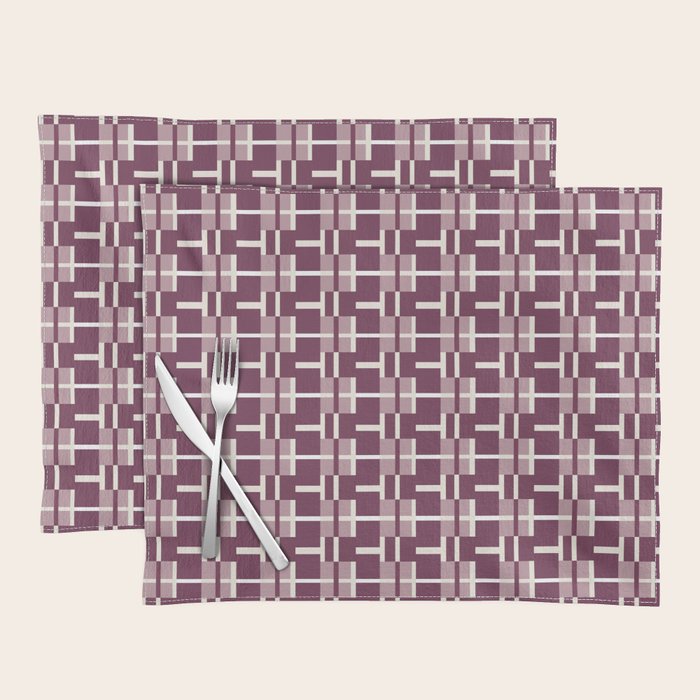 Vintage Geometric Harmony Placemat Gallery Image 1