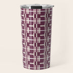 Vintage Geometric Harmony Travel Mug Gallery Image 1