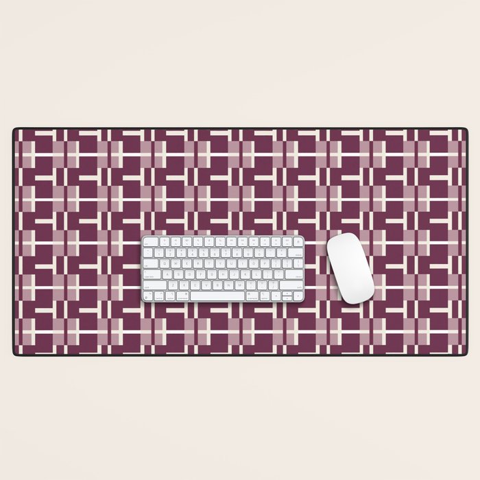 Vintage Geometric Harmony Desk Mat Gallery Image 1