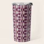Vintage Geometric Harmony Travel Mug Gallery Image 2