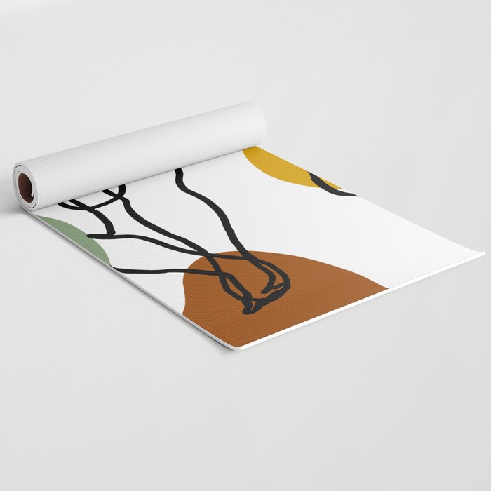 NOODDOODs Lines 3 Yoga Mat Gallery Image 2