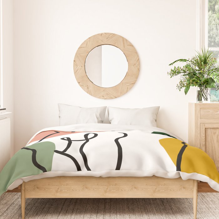 NOODDOODs Lines 3 Duvet Cover Gallery Image 3