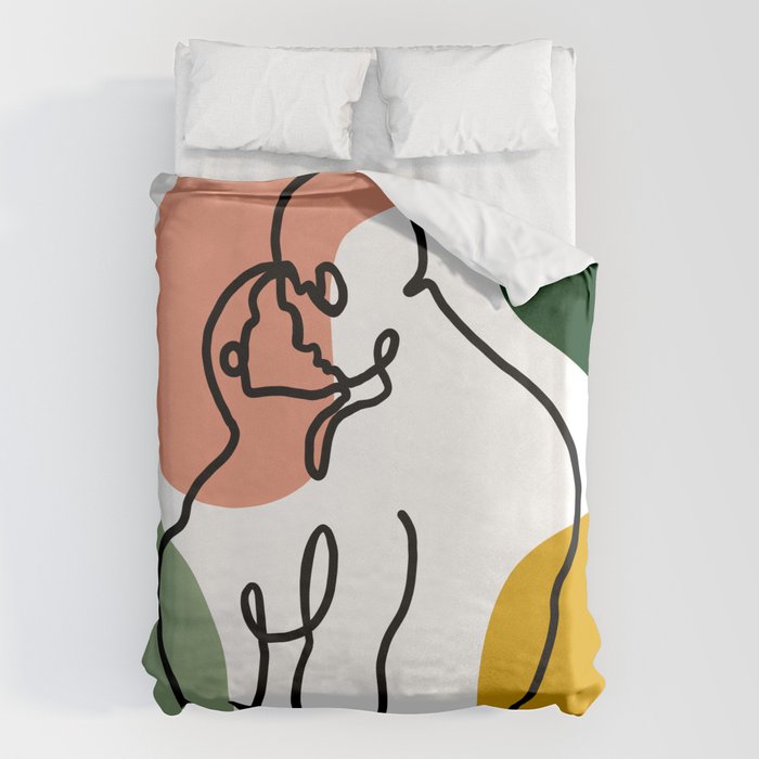 NOODDOODs Lines 3 Duvet Cover Gallery Image 6