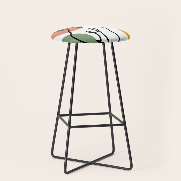 NOODDOODs Lines 3 Stool Gallery Image 1