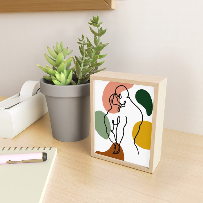 NOODDOODs Lines 3 Mini Art Print Gallery Image 2