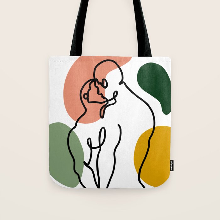 NOODDOODs Lines 3 Tote Bag Gallery Image 1