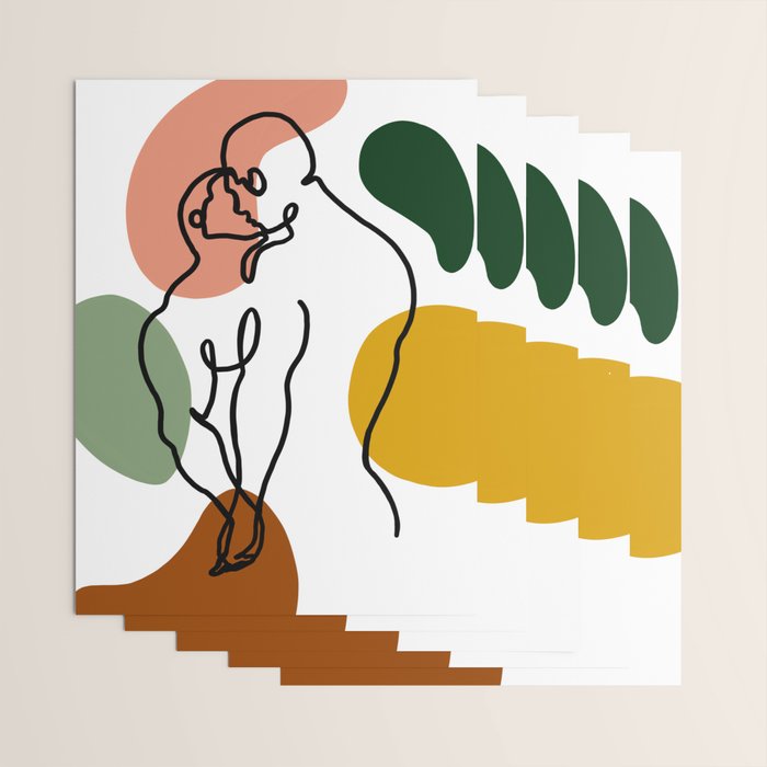 NOODDOODs Lines 3 Wrapping Paper Gallery Image 3