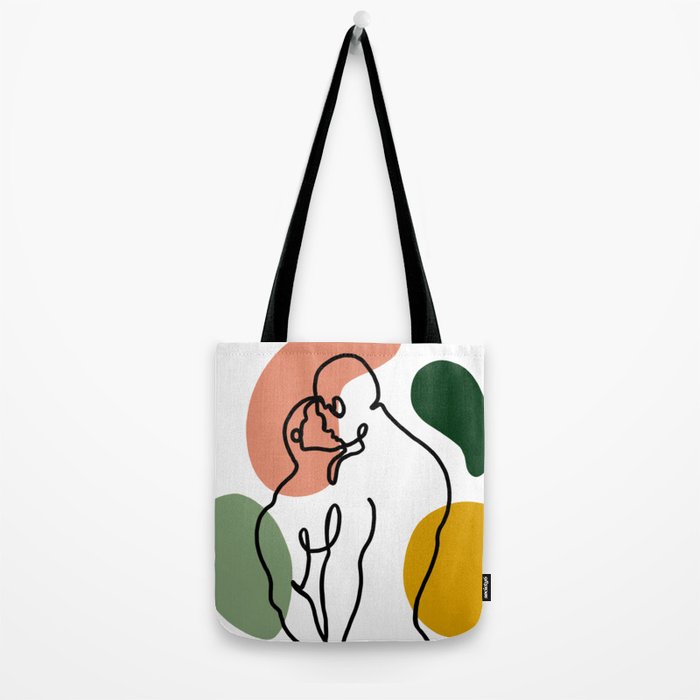NOODDOODs Lines 3 Tote Bag Gallery Image 2
