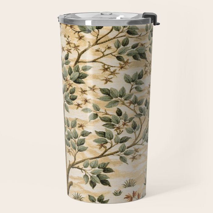 William Morris Tree Of Life, Morris Tree  Travel Mug Gallery Image 2