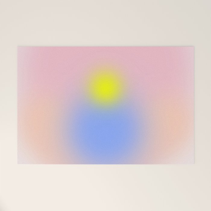 Morning Silence II - Gradient Welcome Mat Gallery Image 1