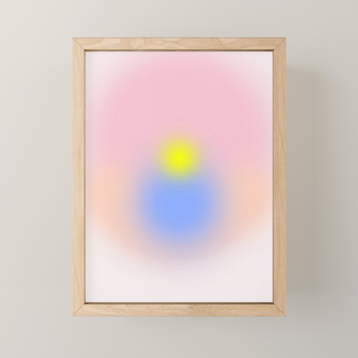 Morning Silence II - Gradient Mini Art Print Gallery Image 1