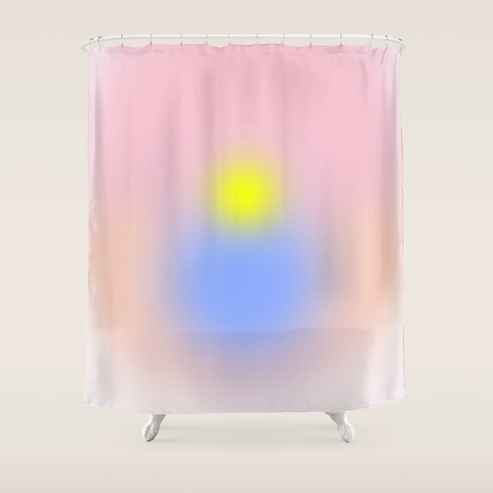 Morning Silence II - Gradient Shower Curtain Gallery Image 1