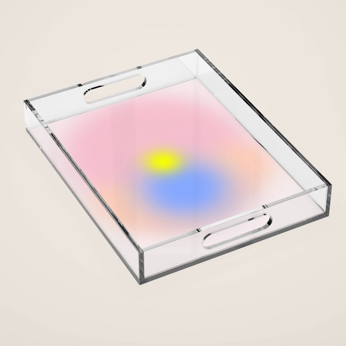 Morning Silence II - Gradient Acrylic Tray Gallery Image 1
