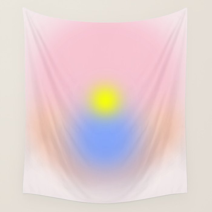 Morning Silence II - Gradient Wall Tapestry Gallery Image 1