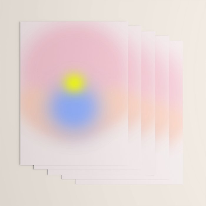 Morning Silence II - Gradient Wrapping Paper Gallery Image 3