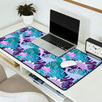 Jungle Dinosaur - Purple Desk Mat Gallery Image 2