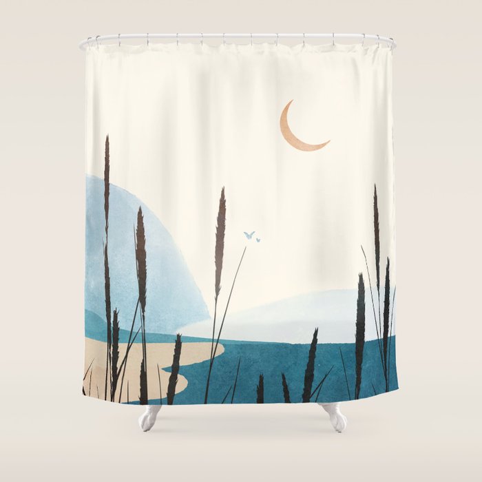 Nostalgic Beauty I  Shower Curtain Gallery Image 1