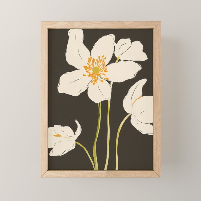 Midnight Bloom Mini Art Print Gallery Image 1