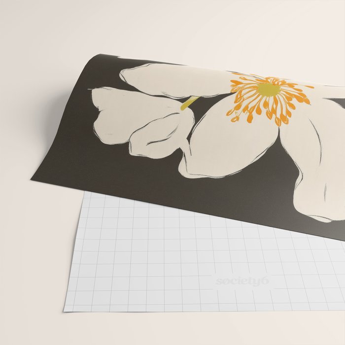 Midnight Bloom Wrapping Paper Gallery Image 2
