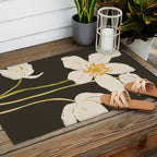 Midnight Bloom Outdoor Rug Gallery Image 2