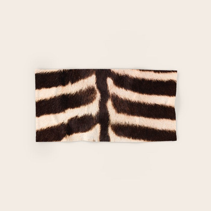 Zebra - zebra stripes -zebra skin - genuine - beautiful  Bath Towel Gallery Image 1