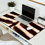 Zebra - zebra stripes -zebra skin - genuine - beautiful  Desk Mat Gallery Image 2