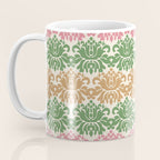 Vintage Damask Floral Pattern Coffee Mug Gallery Image 3