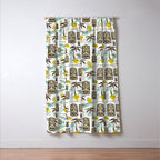 Island Tiki - White Window Curtain Gallery Image 3