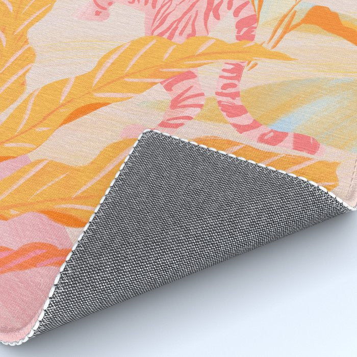 Pink Jungle Rug Gallery Image 4