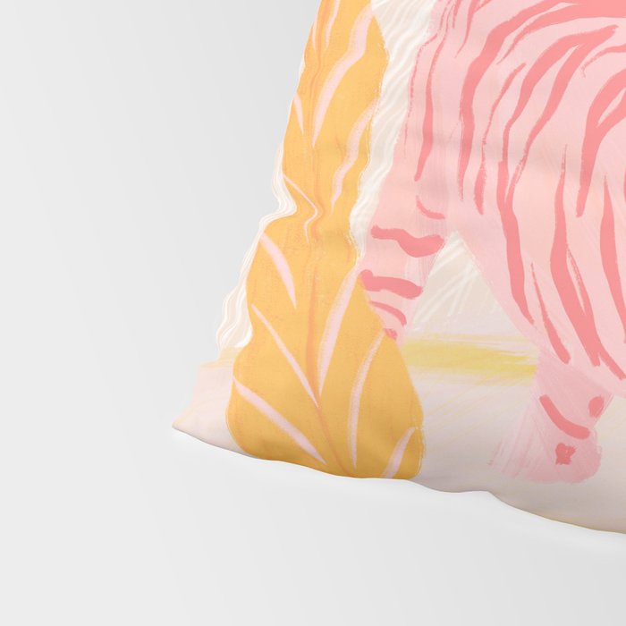 Pink Jungle Pillow Sham Gallery Image 4